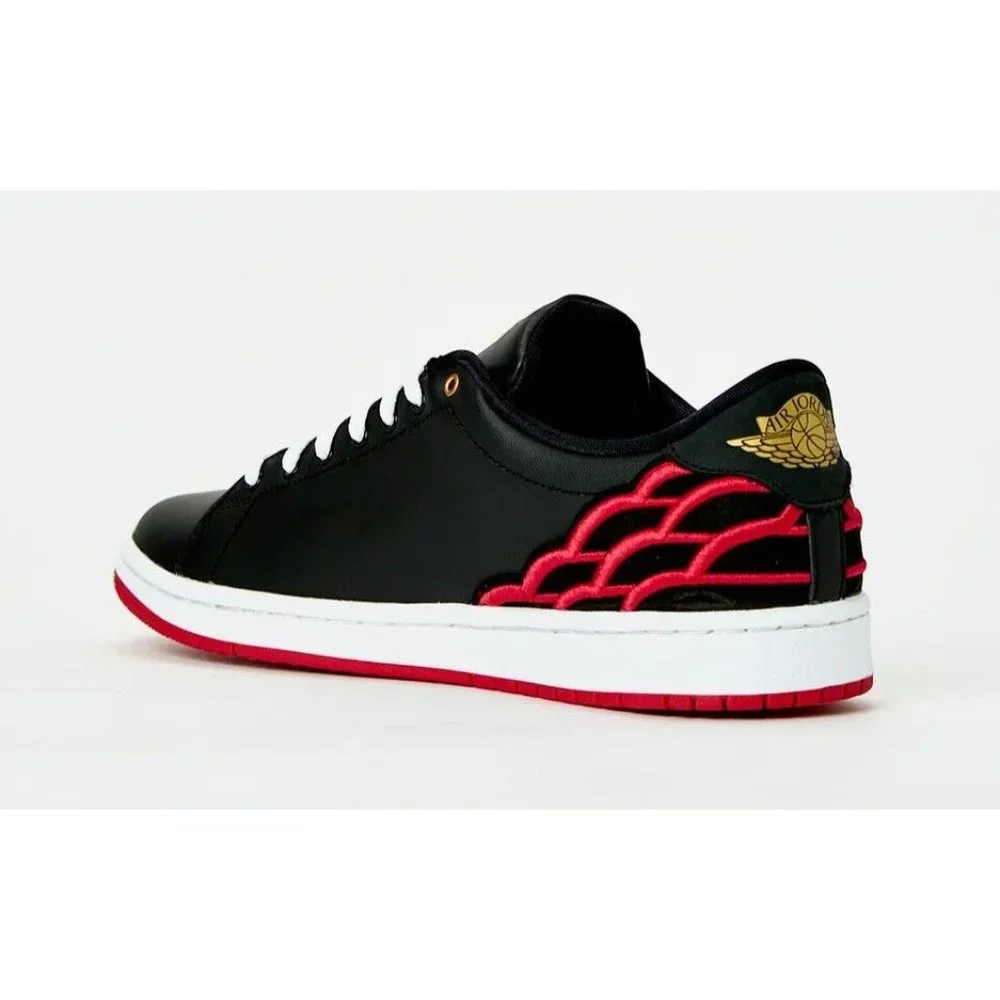 Nike Air Jordan 1 Centre Court Sneakers Shoes Black DQ8577-001 - Picture 5 of 11